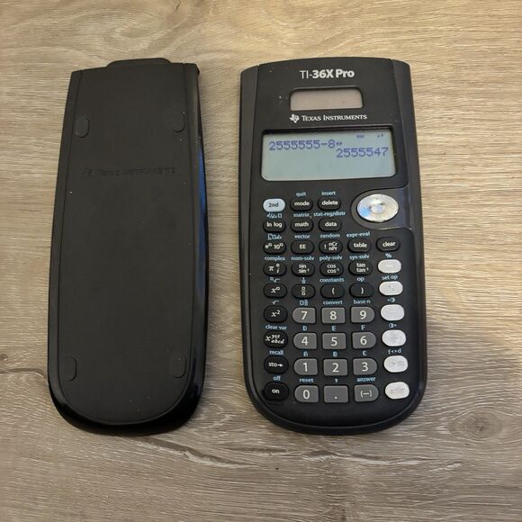 Texas Instruments TI-36X Pro Scientific Calculator College Math Physics Tested ! - Picture 5 of 11